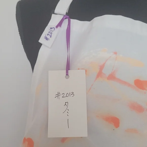 🎉💜Host Pick💜🎉 Custom Painted Wearable Art Apron #2013 - Picture 4 of 6